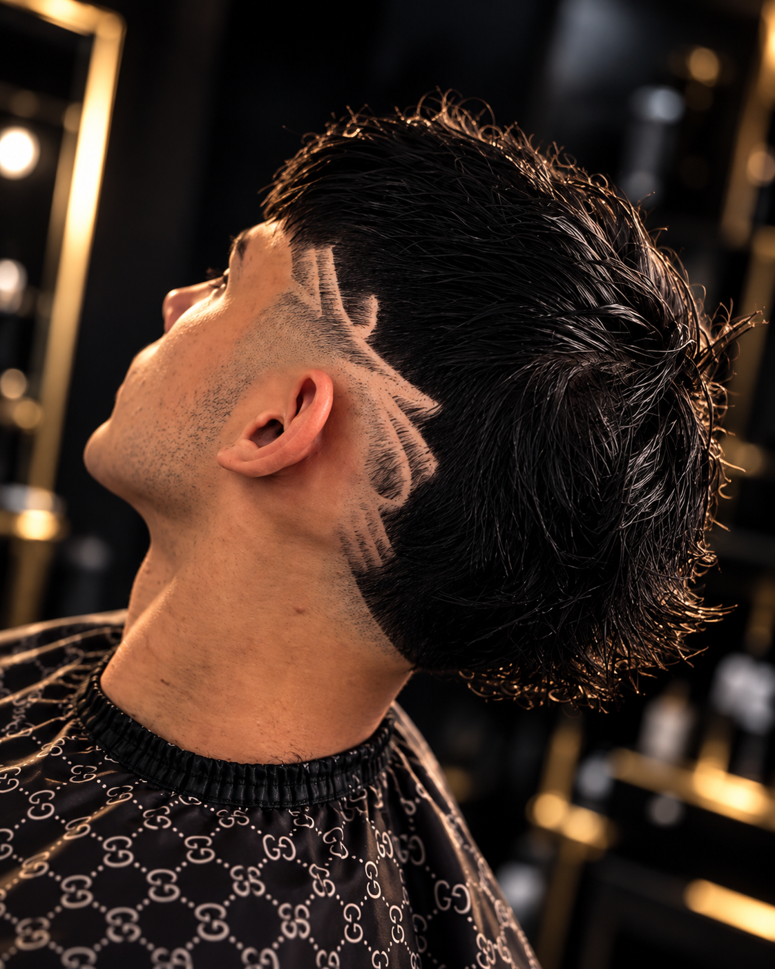 Hair tattoo realizzato da Andrea Curreli